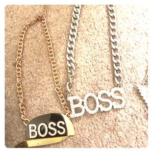 Boss necklaces